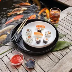 LUMINARC - Plato 25cm Friends Time Black.