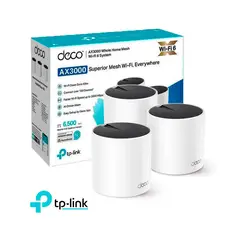TP LINK - Deco X55 3 Pack Mesh Sistema Wi-Fi 6 AX3000