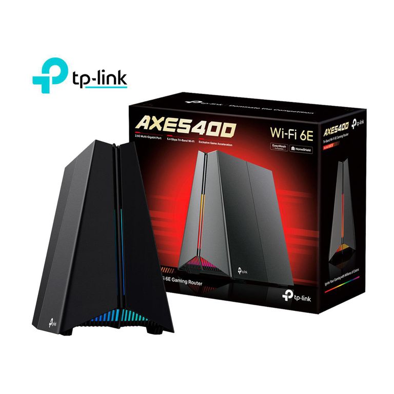 Router TP-Link Archer GXE75 Gaming Wi-Fi 6E Tri-Band AXE5400 EasyMesh