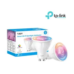 TP LINK - Foco Inteligente Tapo L630 2 Pack LED Multicolor GU10 Regulable con Control por Voz