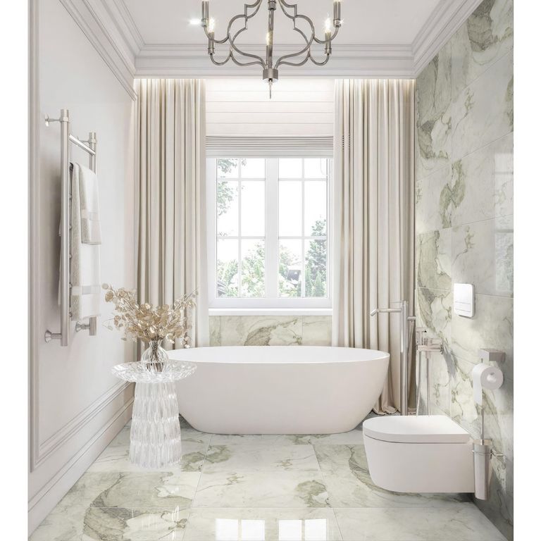 Cerámica Marmolizado Marfil Lassa 30x60cm 1.62m2