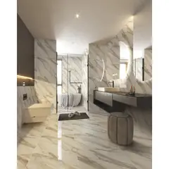 AURA - Cerámica Marmolizado Marfil Calacatta 60x60cm 1.44m2