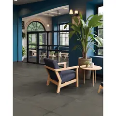 AURA - Cerámica Rústica Gris Oscuro Arashi Storm 60x60cm 1.44m2