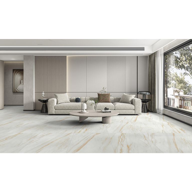 Cerámica Marmolizado Crema Rennais 60x60cm 1.44m2