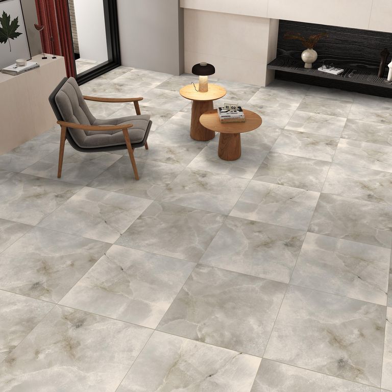 Cerámica Marmolizado Gris Burdur 60x60cm 1.44m2