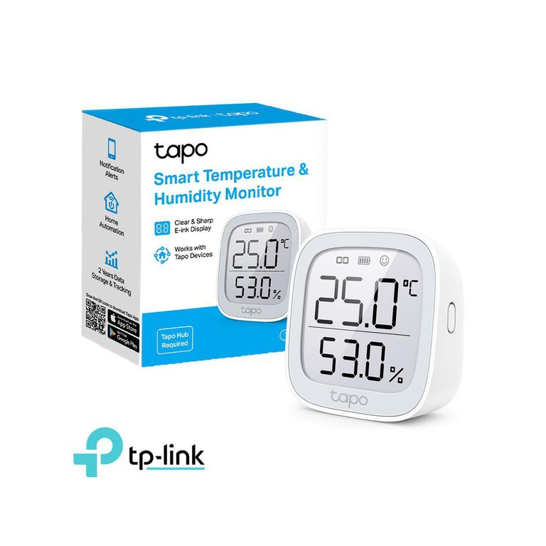 Tp-Link Tapo T315 Sensor Inteligente de Temperatura y Humedad