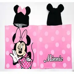 DISNEY - Toalla Poncho Orejas Minnie