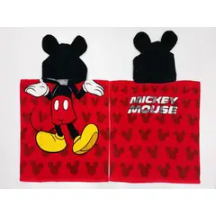 DISNEY - Toalla Poncho Orejas Mickey