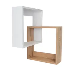 TUHOME - Repisa Deia Esquinera Blanco