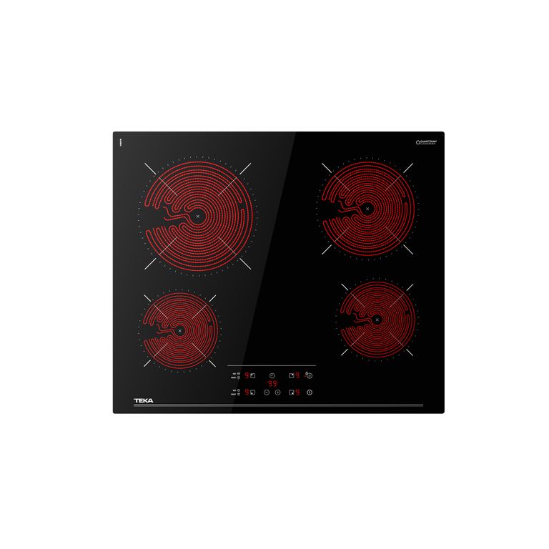 Encimera Vitrocerámica TBC 64010 4 Platos Negro