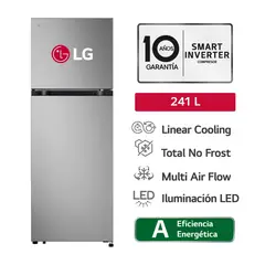 LG - Refrigeradora VT24BPY 241L Plateado