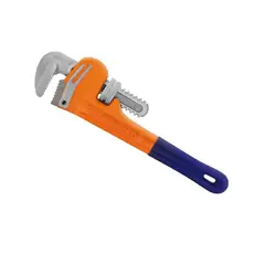 KAMASA - Llave Stilson Naranja 8" Goma Alto Rendimiento por su Cuerpo de Acero al Alto Carbono