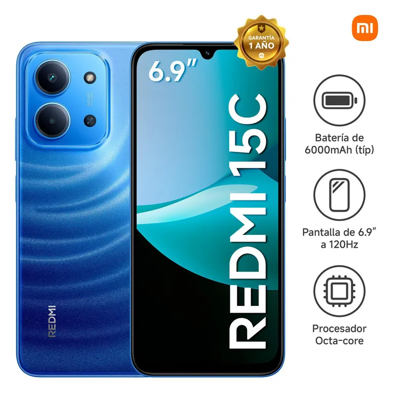 Redmi 15C 4G 256 GB Azul