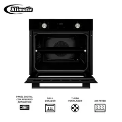 KLIMATIC - Horno Empotrable Eléctrico 82 Litros Anhalt