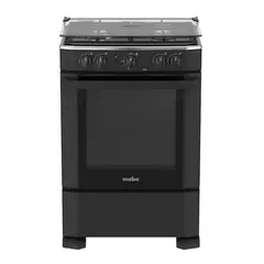 MABE - Cocina a Gas 4 Platos Negro CMP6010FN0