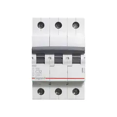 LEGRAND - Interruptor Termomagnético RXE 3x32A LEGRAND.