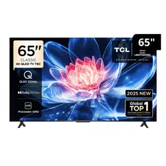 TCL - Televisor Smart TV 65" 4K QLED Google TV 65T6C