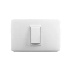 BTICINO - Interruptor Unipolar 10A 250V Doméstico Placa Blanco