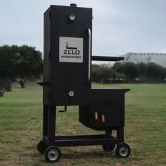 undefined - La Carbonera Grill Ahumador Vertical 100x50x190cm