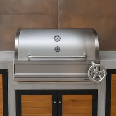 undefined - La Carbonera Grill Parrilla Empotrable American Pro Acero Inoxidable 70x50cm