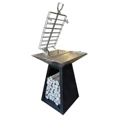 undefined - La Carbonera Grill Leñero Parrillero España 70x70x92cm