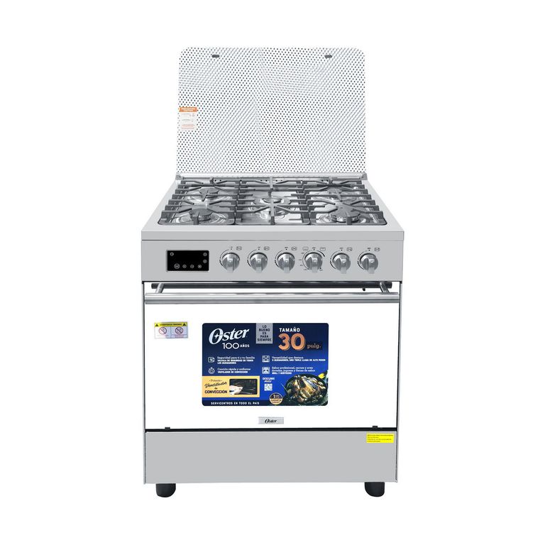 Cocina a Gas 5 Hornillas Acero Inoxidable OS-PGSGC30052GRCISM