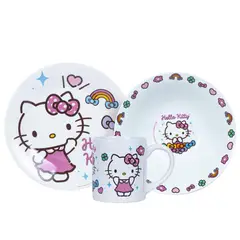 SCOOL - Set Cerámica 3 Piezas Hello Kitty