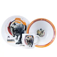 SCOOL - Set Cerámica 3 Piezas Jurassic