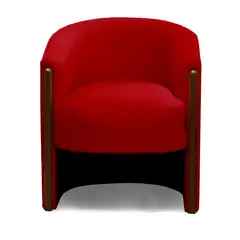 CASA BELLA - Sofá 1 Cuerpo Adelia 67x83x67cm Rojo