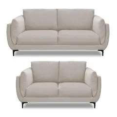 CASA BELLA - Sofá 5 Cuerpos Maelis 200x89x80cm Beige