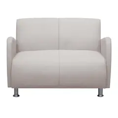 CASA BELLA - Sofá 2 Cuerpos Naomi 110x80x70cm Beige