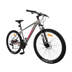 MONARK - Bicicleta Demon Aro 27.5 Plomo/Rosado Talla S
