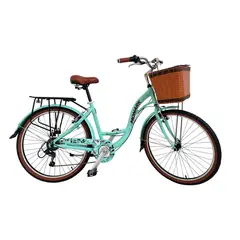 MONARK - Bicicleta Romantic Aro 26 Verde Agua