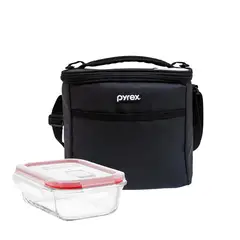PYREX - Lonchera Tottem H Negro