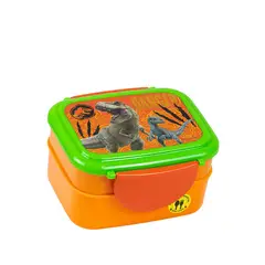 SCOOL - Taper Lonchera con Cubiertos Jurassic