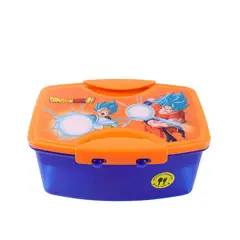 SCOOL - Taper con Divisiones y Cubiertos 1.1lt Dragon Ball