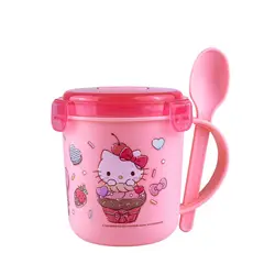 SCOOL - Vaso Snack con Cuchara Hello Kitty