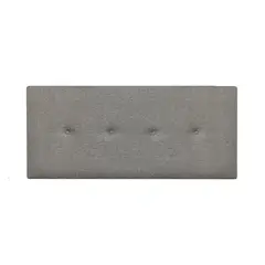 CASA BELLA - Cabecera 2 Plazas Boutons Gris