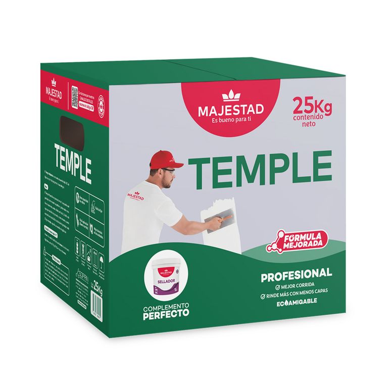 Temple caja x 25kg.