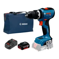 Bosch - Taladro Percutor GSB 18V-65 +Batería + Cargador + Maletín boshc