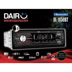 DAIRU - Radio Con MP3, Doble Puerto USB Y Bluetooth