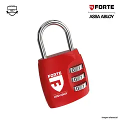 FORTE - Candado COMB FA33 BLIST X2