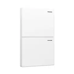 HALUX - Interruptor Doble Conmutado Blanco Ebanz.