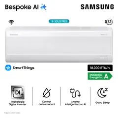 SAMSUNG - Aire Acondicionado WF AR70F18D1EW/PE Blanco.