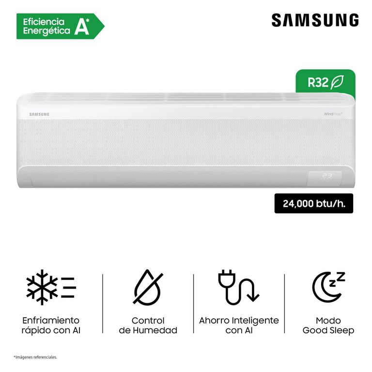 Aire Acondicionado WF AR70F24D1EW/PE Blanco.