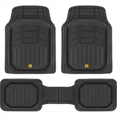 CATERPILLAR - Piso Original Cat Negro 3 Piezas
