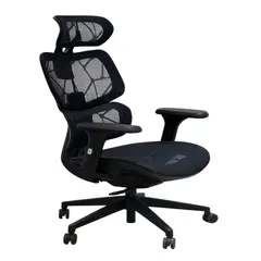 ZIYAZ - Silla Gerencial con Cabezal Trini Negro