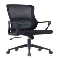 ZIYAZ - Silla de Escritorio Hankson Negro