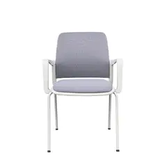 ZIYAZ - Silla Fija de Visitante Jaca Gris