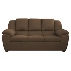 CASA BELLA - Sofá Pamplona 3 Cuerpos Marrón